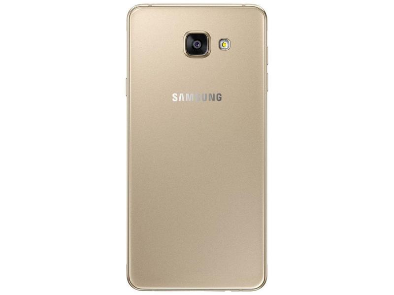 Smartphone Samsung Galaxy A7 2016 Duos 16GB - Dourado Dual Chip 4G